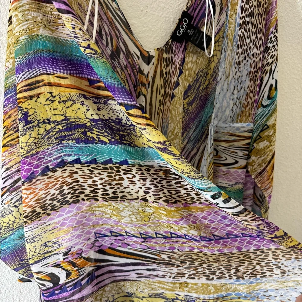 Colorful Patterned Kimono - Picture 4 of 4